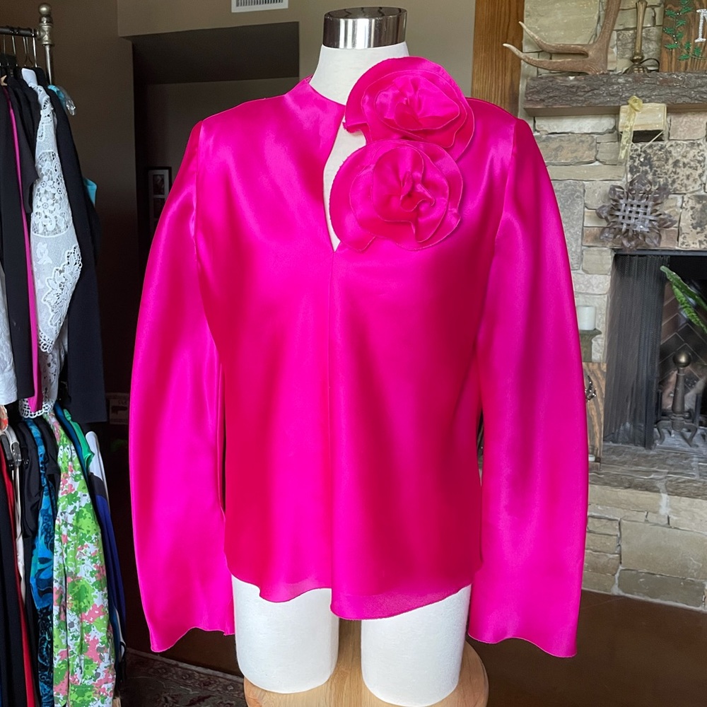 Jackie Rodgers Silk Organza Blouse